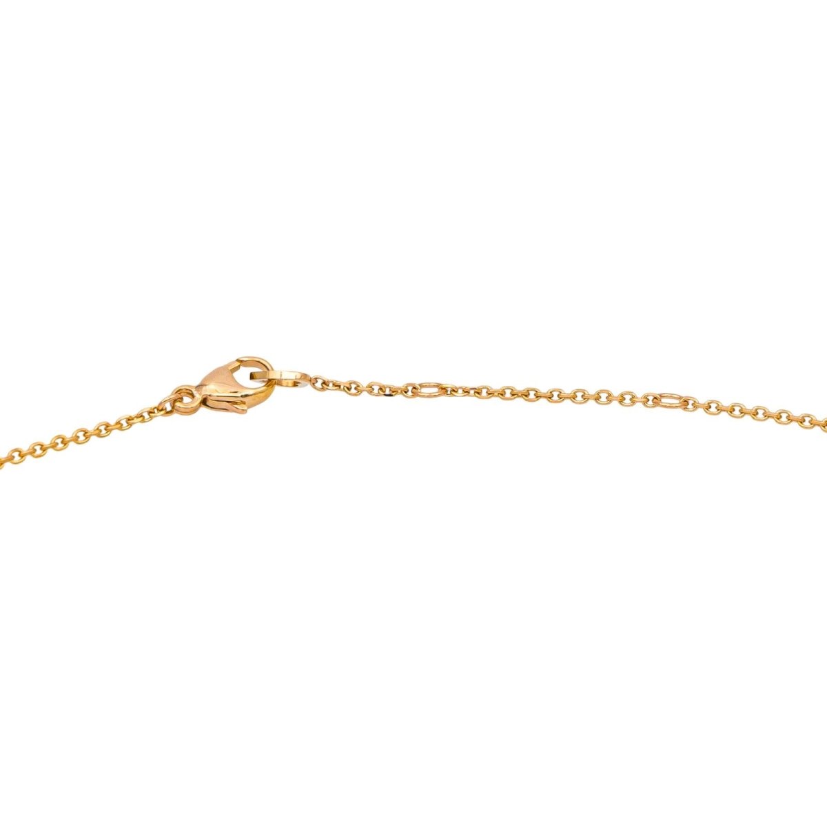 Collier Chaîne FRED "Pretty Woman" en or rose et diamants - Castafiore