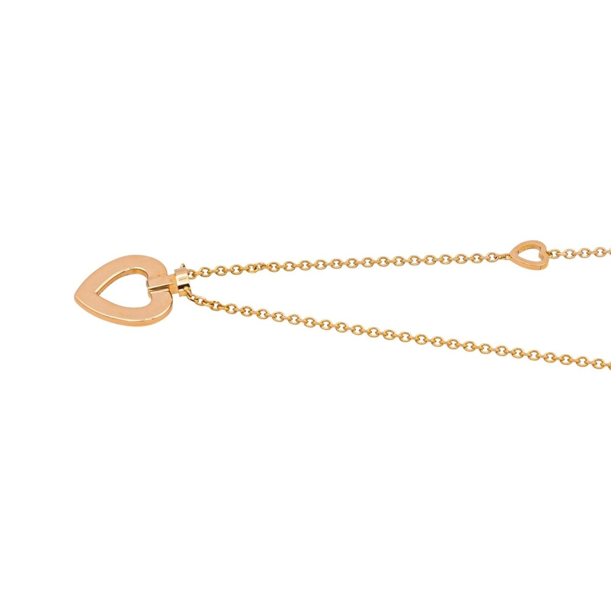 Collier Chaîne FRED "Pretty Woman" en or rose et diamants - Castafiore