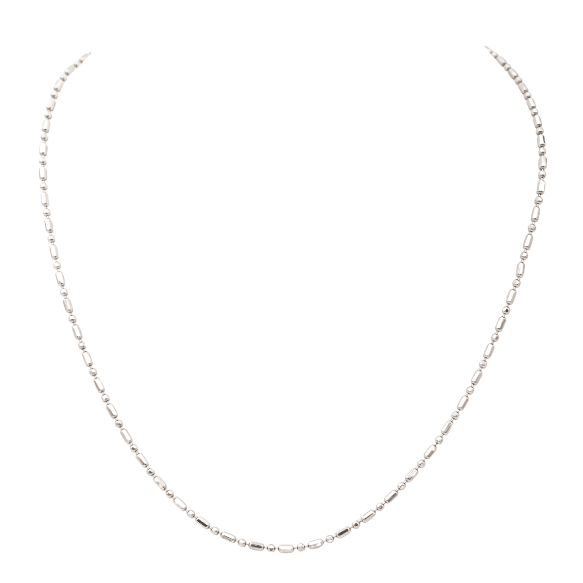 Collier Chaîne Or blanc - Castafiore