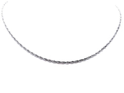 Collier Chaîne Or blanc - Castafiore