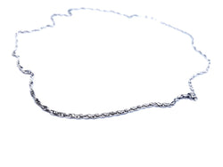 Collier Chaîne Or blanc - Castafiore