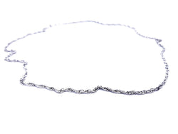 Collier Chaîne Or blanc - Castafiore