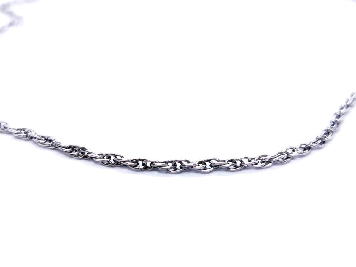 Collier Chaîne Or blanc - Castafiore