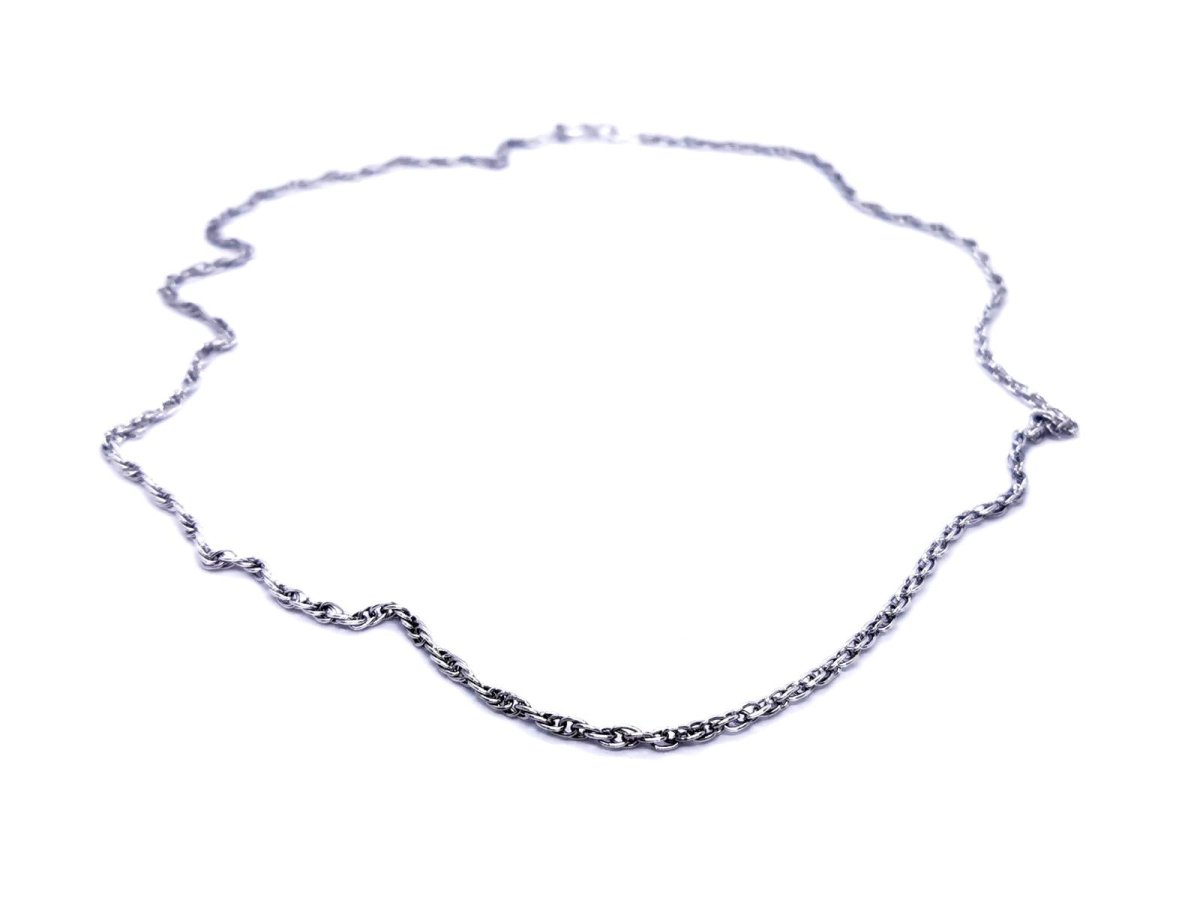 Collier Chaîne Or blanc - Castafiore
