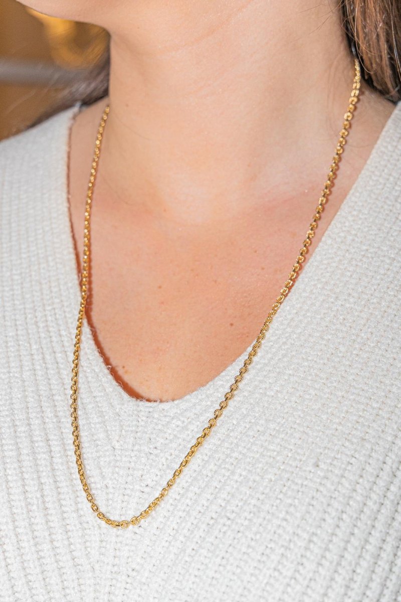 collier Chaîne Or jaune - Castafiore