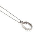 Collier Chaîne Pendentif en or blanc et diamants - Castafiore