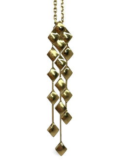 Collier CHANEL Matelassé vintage en or jaune - Castafiore