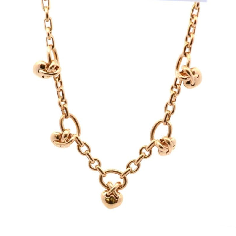 Collier Chaumet Cœur en or 18k - Castafiore