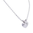 Collier CHAUMET, "Coeur Liens", or blanc et diamants - Castafiore