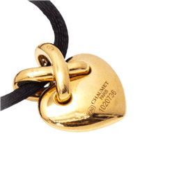 Collier CHAUMET "Liens Corazon" en or rose et diamants - Castafiore