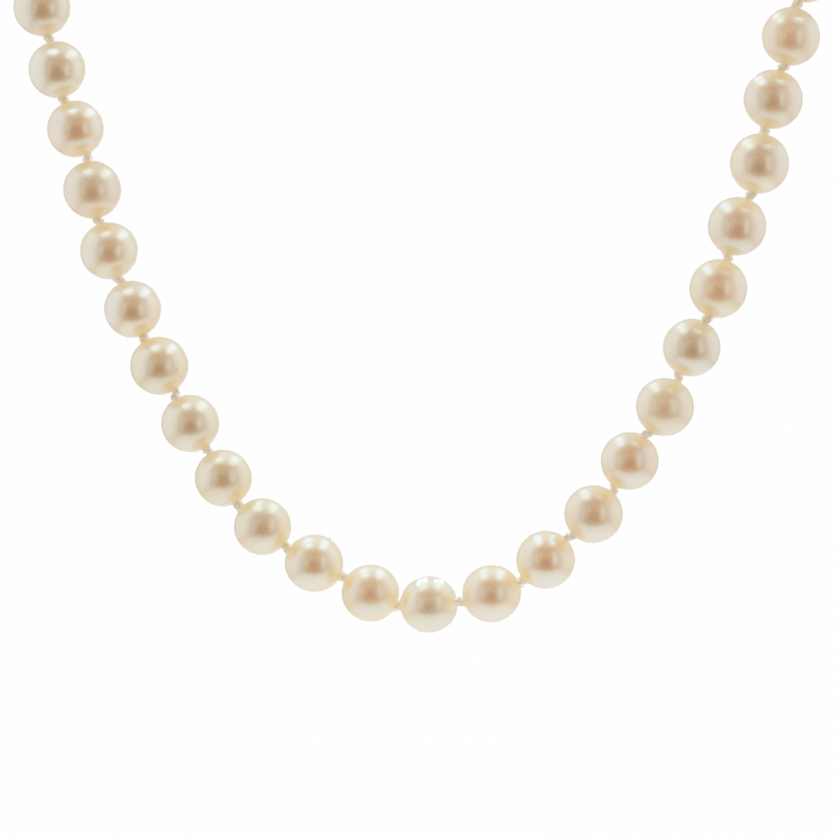 Collier CHOKER Perles de culture en or jaune - Castafiore
