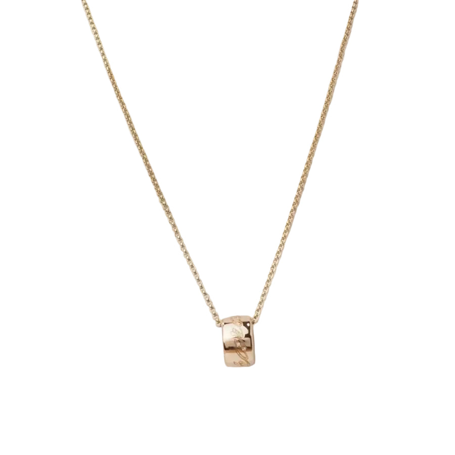 Collier Chopard en or rose et diamants - Castafiore