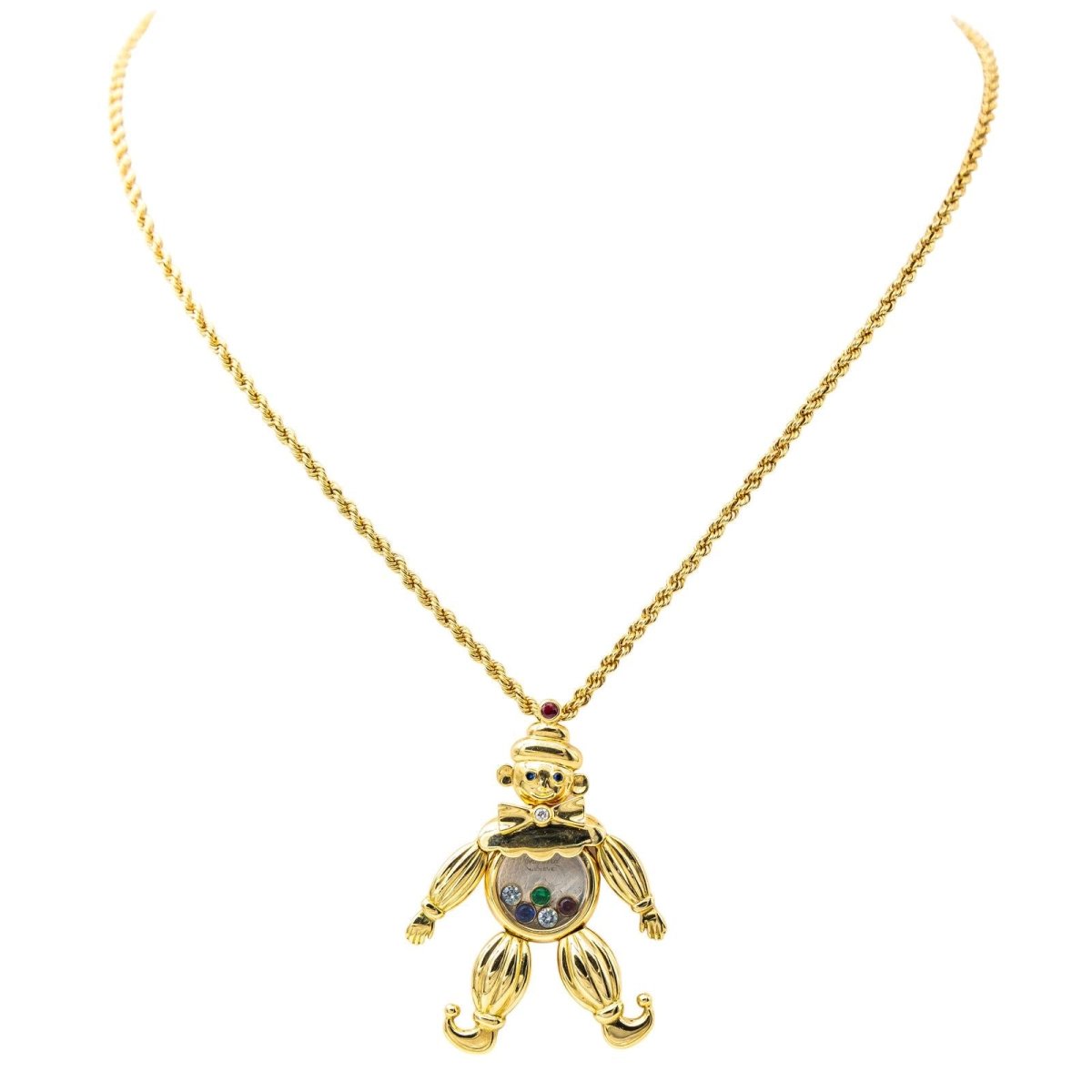 chopard necklace chopard happy clown