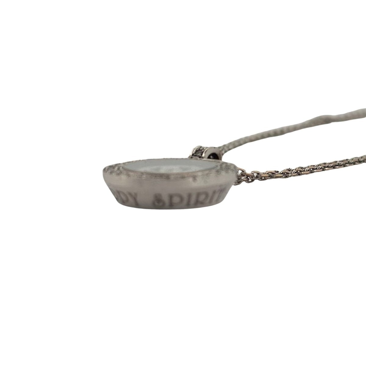 Collier CHOPARD "Happy Spirit" en or blanc et diamants - Castafiore