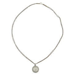 Collier CHOPARD "Happy Spirit" en or blanc et diamants - Castafiore