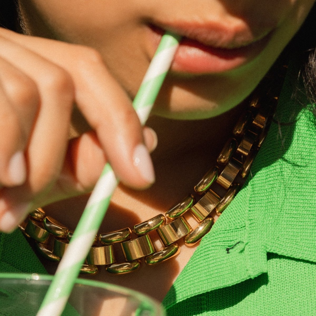 Collier CHOPARD "La Strada" en or jaune - Castafiore