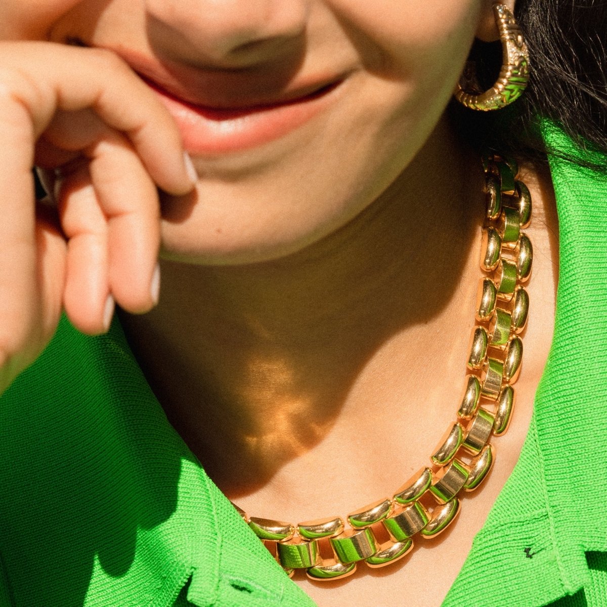 Collier CHOPARD "La Strada" en or jaune - Castafiore