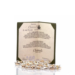 Collier CHRISTOFLE en or jaune et argent - Castafiore