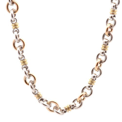 Collier CHRISTOFLE en or jaune et argent - Castafiore