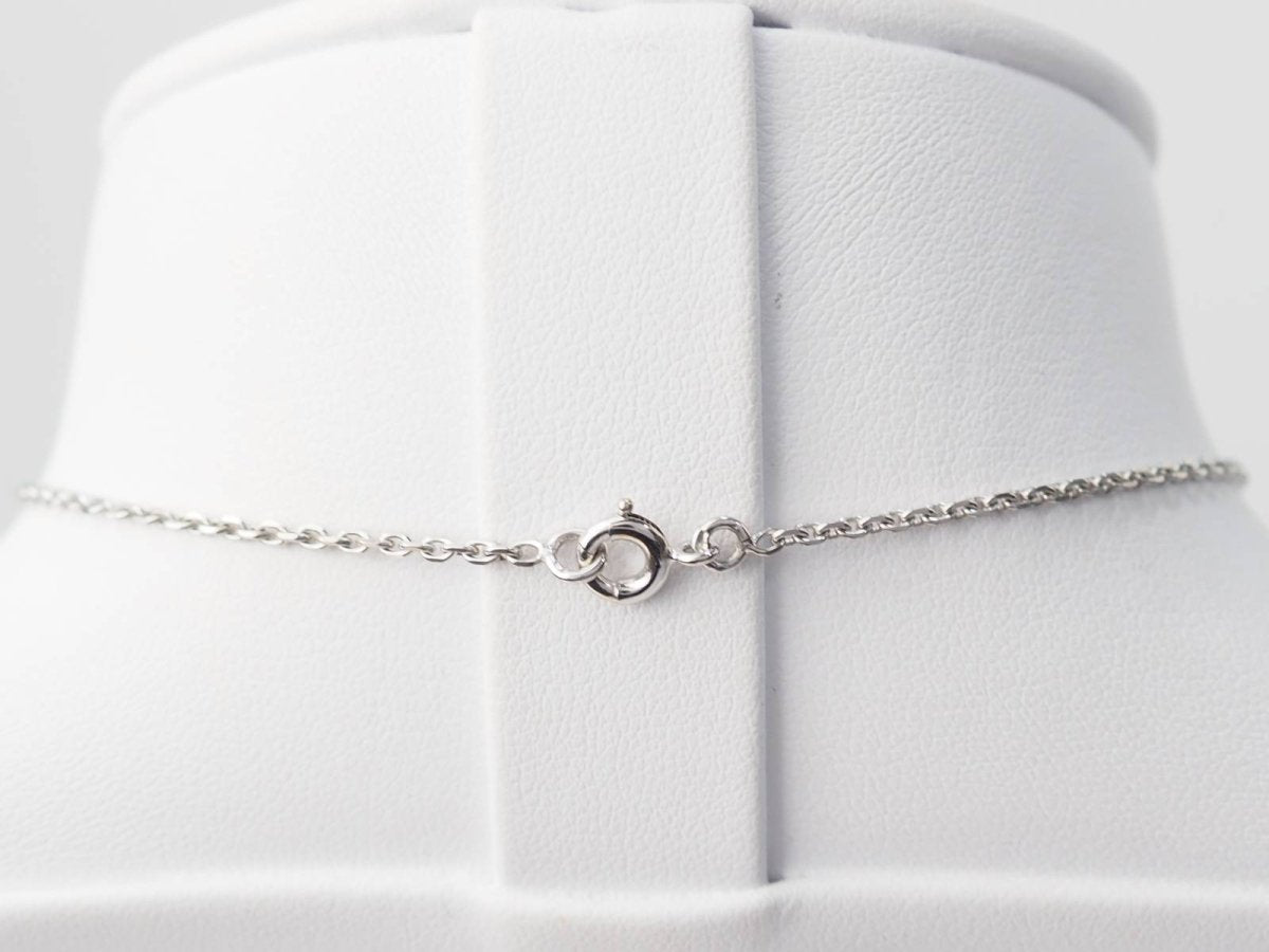 Collier coeur en or blanc et diamants - Castafiore