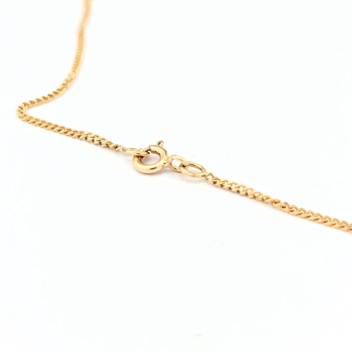 Collier Cœur or jaune et diamants - Castafiore
