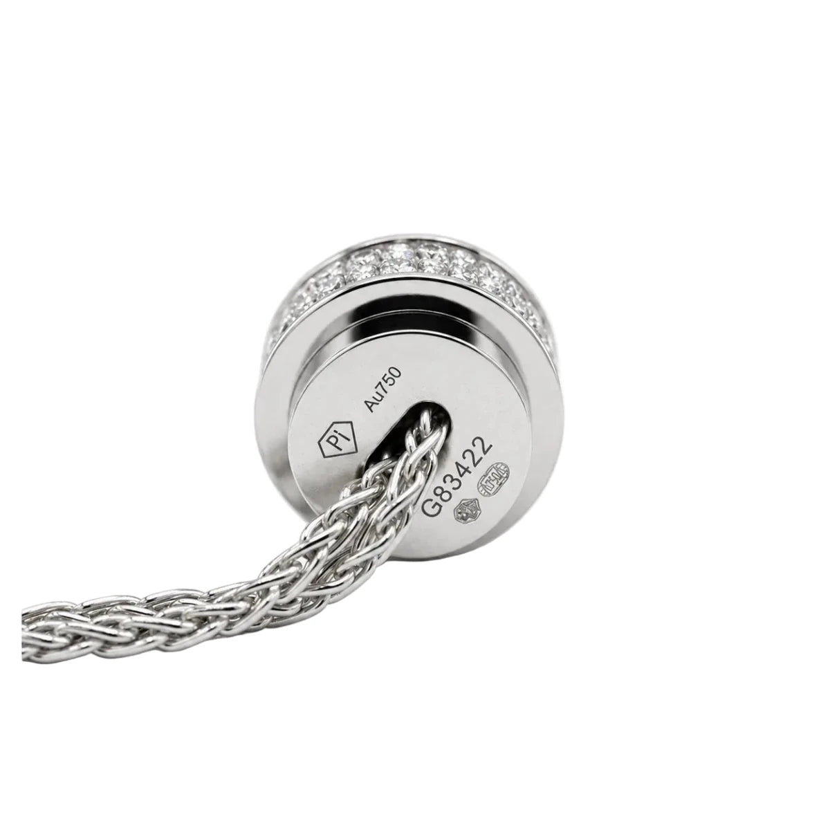 Collier Cravate PIAGET "Possession" en or blanc et diamants - Castafiore
