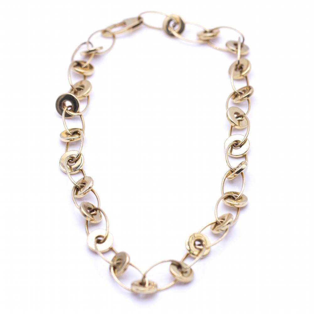 Collier créole en or jaune - Castafiore