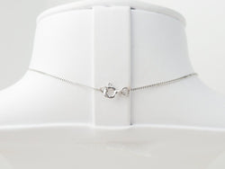 collier croix en or blanc et diamants - Castafiore