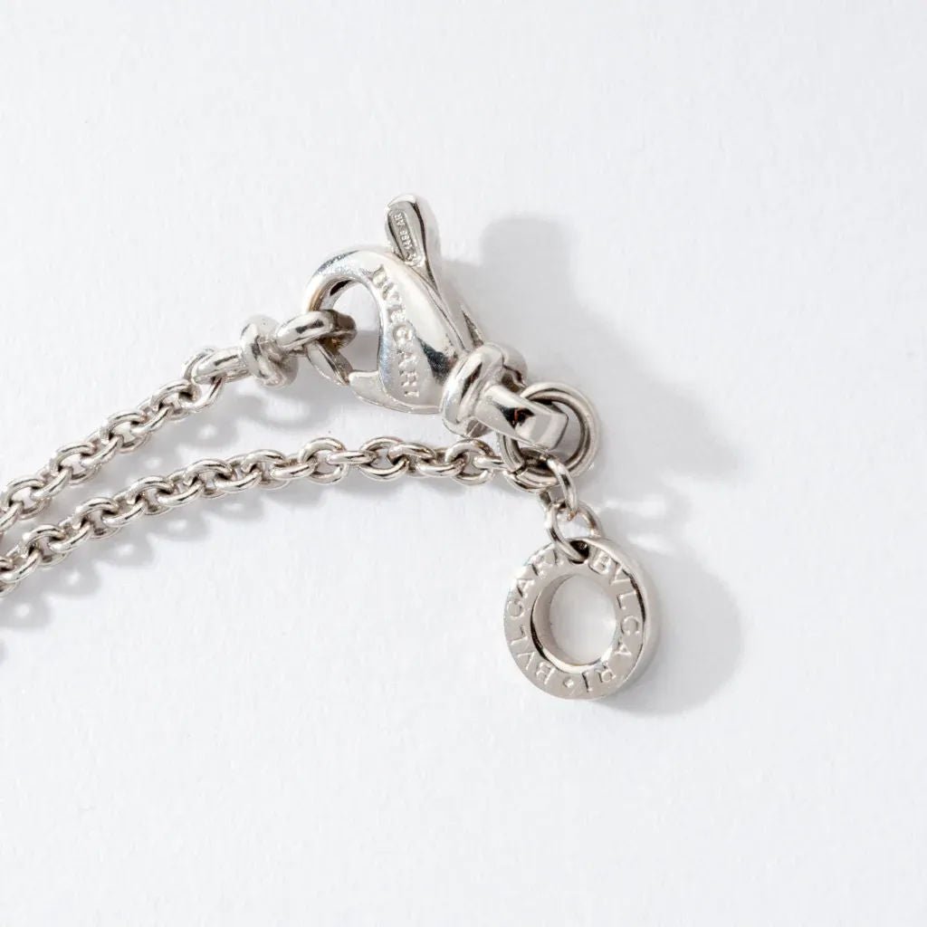 Collier de la maison Bvlgari, collection B.Zero1 en or gris - Castafiore