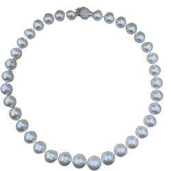 Collier de perles blanches d'Australie - Castafiore