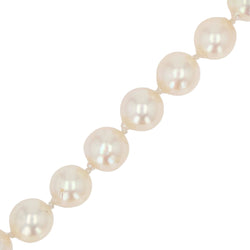 Collier de perles de culture baroque et son fermoir ancien - Castafiore