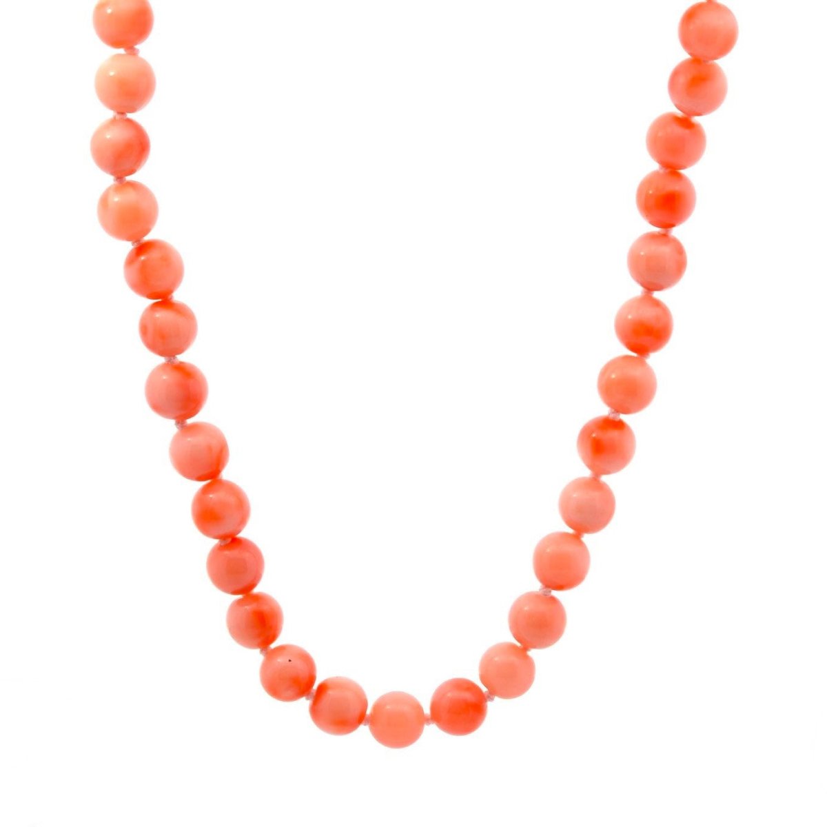 Collier de Perles en corail - Castafiore