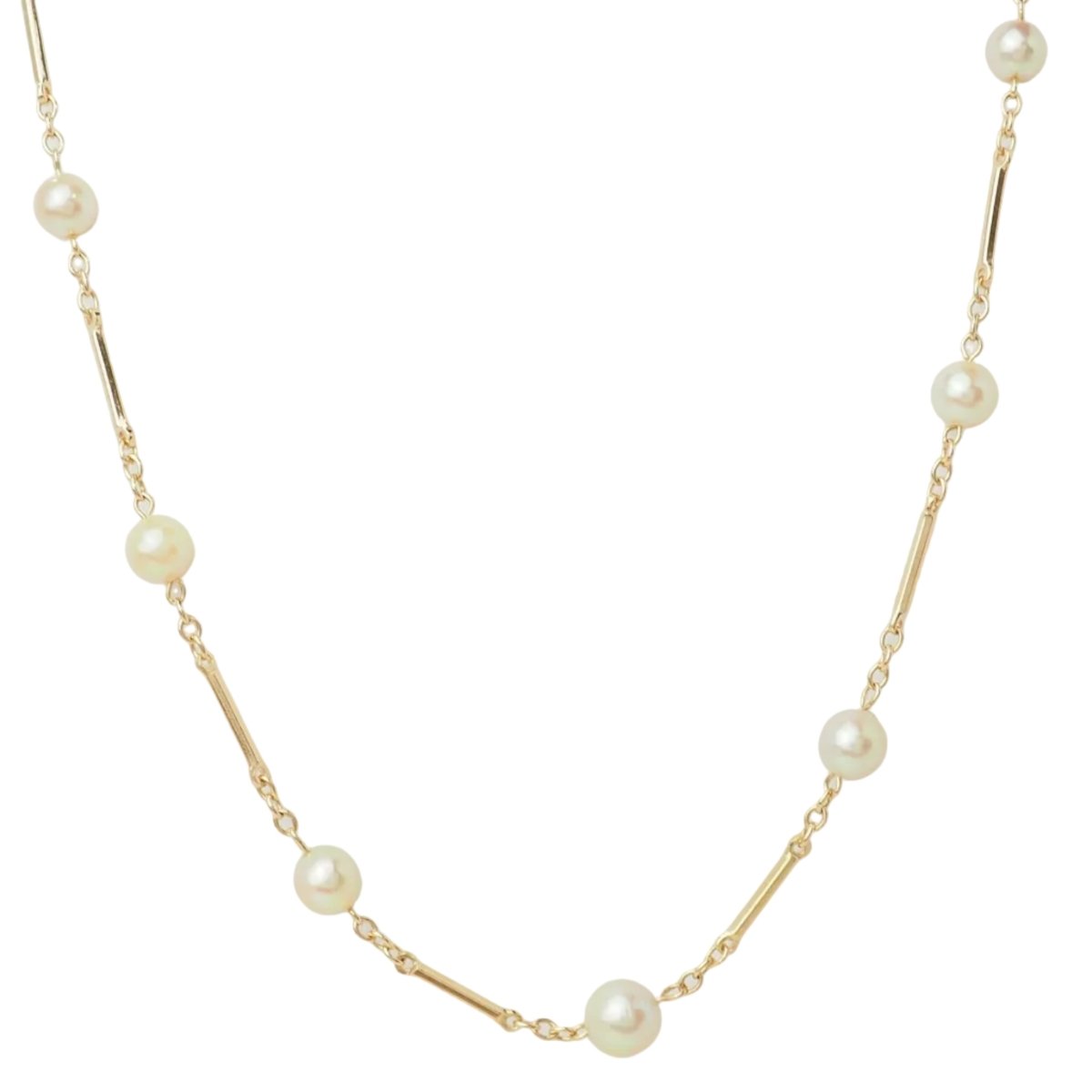 Collier de Perles en or jaune - Castafiore