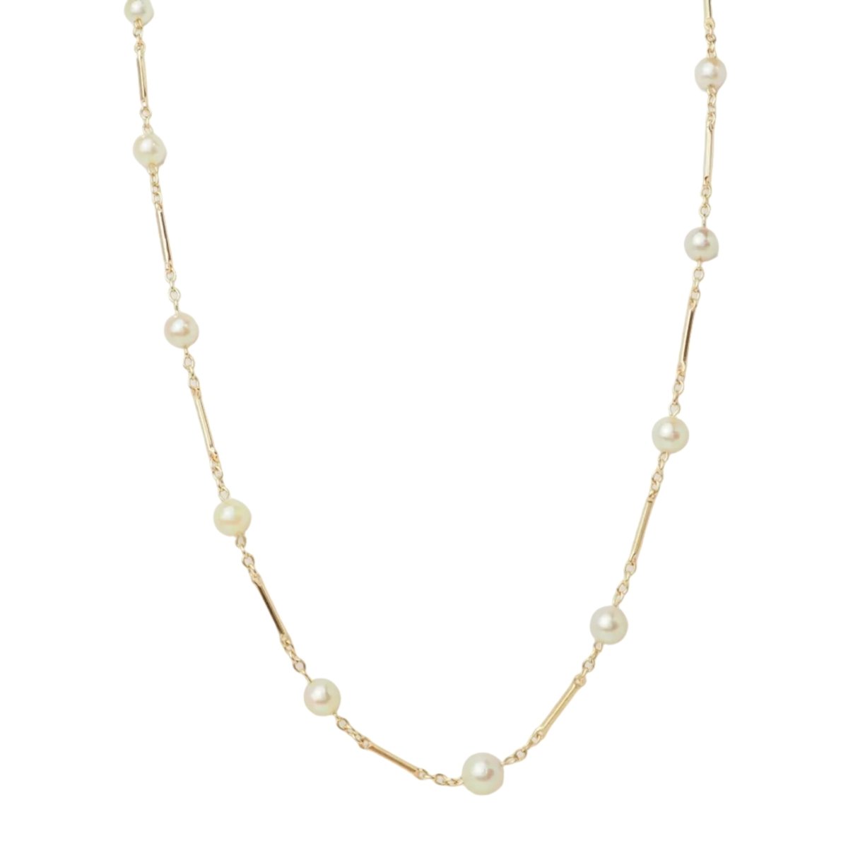 Collier de Perles en or jaune - Castafiore