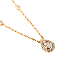 Collier Deux Rangs MESSIKA "My Twin" PM en or rose et diamants - Castafiore