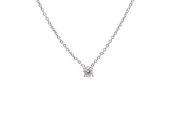 Collier diamant en or blanc 18k - Castafiore