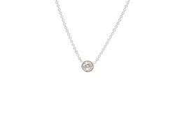 Collier diamant en or blanc 18k - Castafiore