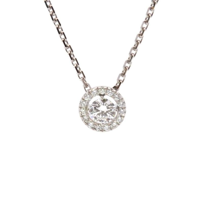 Collier diamants en or blanc 18k - Castafiore