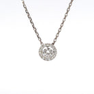 Collier diamants en or blanc 18k - Castafiore