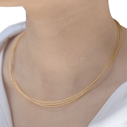 Collier DINH VAN en or jaune - Castafiore