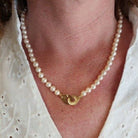 Collier DINH VAN en perles et or jaune - Castafiore