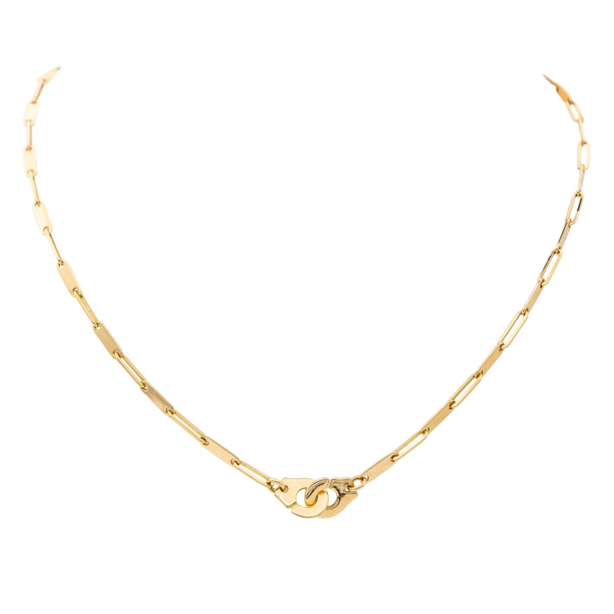 Collier DINH VAN "Menottes" en or jaune - Castafiore