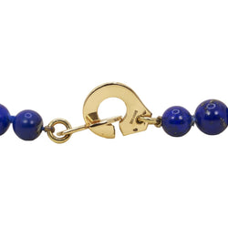 Collier DINH VAN "Menottes R15" en or jaune et lapis lazuli - Castafiore