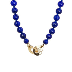 Collier DINH VAN "Menottes R15" en or jaune et lapis lazuli - Castafiore