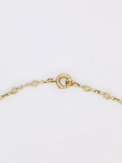 Collier draperie Art Nouveau or jaune filigrane - Castafiore