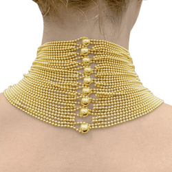Collier Draperie CARTIER "Draperie" en or jaune - Castafiore