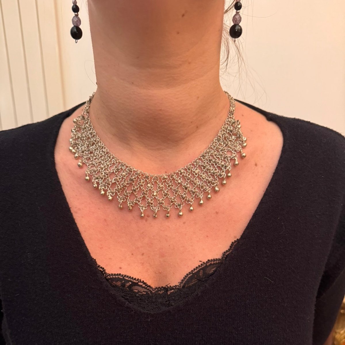 Collier Draperie en argent - Castafiore