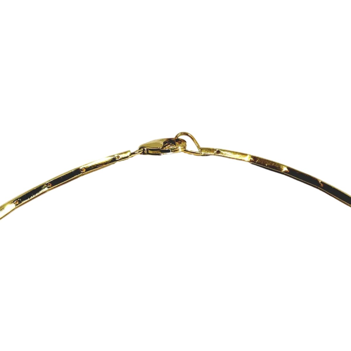 Collier Draperie en or champagne et diamants - Castafiore