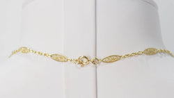 Collier draperie en or filigrané - Castafiore