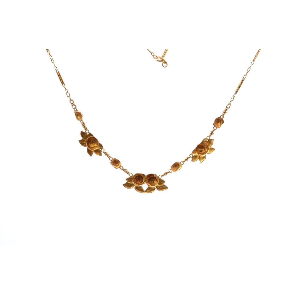 Collier Draperie en or jaune - Castafiore